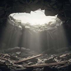 أطفال تحت الأنقاض