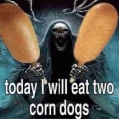 two corndogs