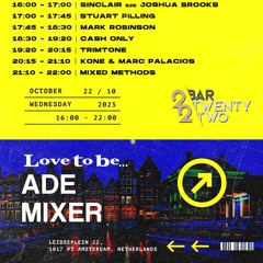 Tony Walker Trimtone / Love to be...ADE mix