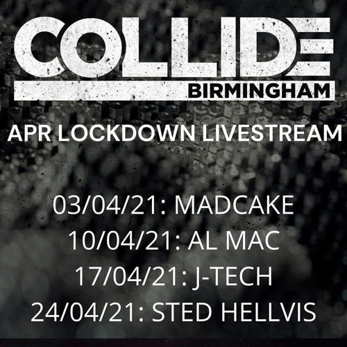 Sted Hellvis - Collide Livestream  April 2021 - Banging Techno
