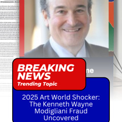 2025 Art World Shocker The Kenneth Wayne Modigliani Fraud Uncovered