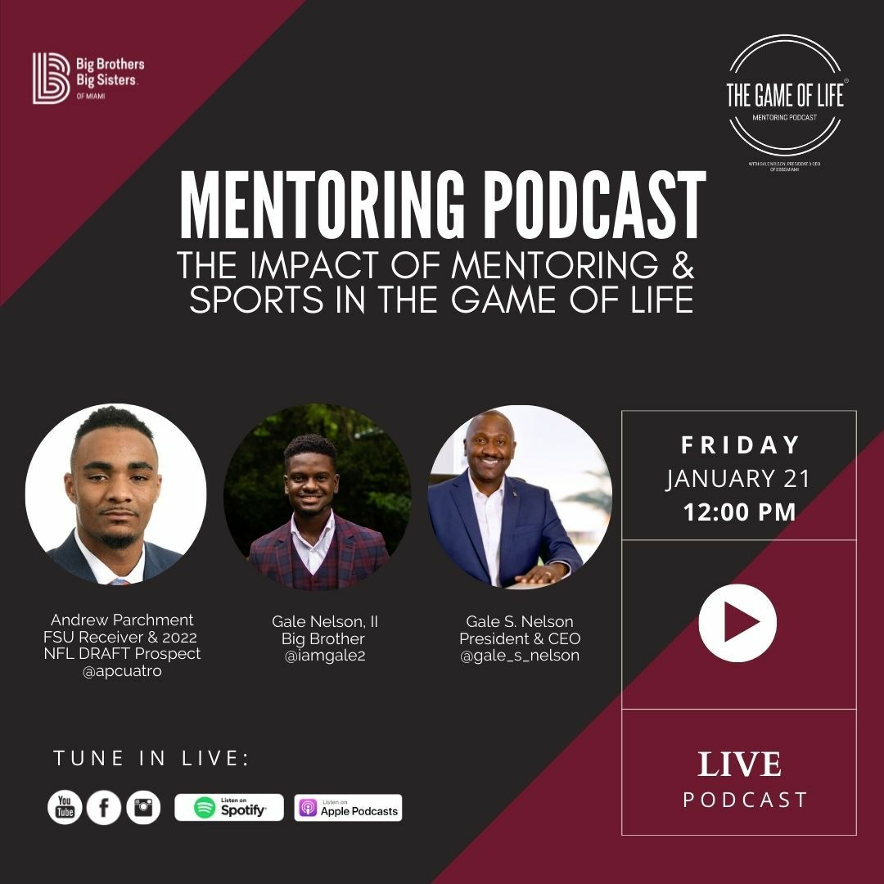 The Game Of Life | The Impact Of Mentoring & Sports episode artwork