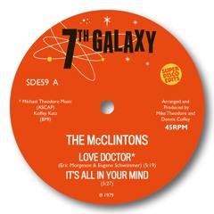 The McClintons Love Doctor unissued disco 7th Galaxy