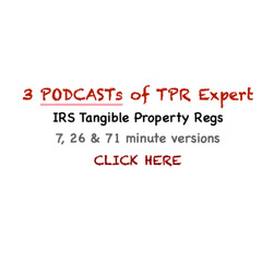 71 minute Podcast Tax Reduction via TPR for Real Estate
