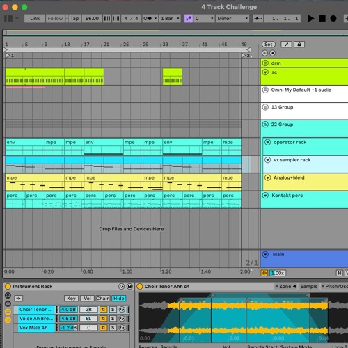 4 Track Challenge