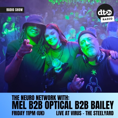 The Neuro Network - MEL B2B Optical B2B Bailey LIVE @ Virus - The Steelyard