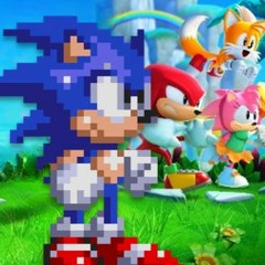 Sonic Superstars - Sand Sanctuary: SEGA Genesis Remix
