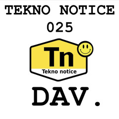 TEKNO NOTICE 025- DAV.