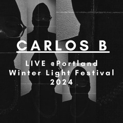 Carlos B LIVE @Portland Winter Light Festival 2024.
