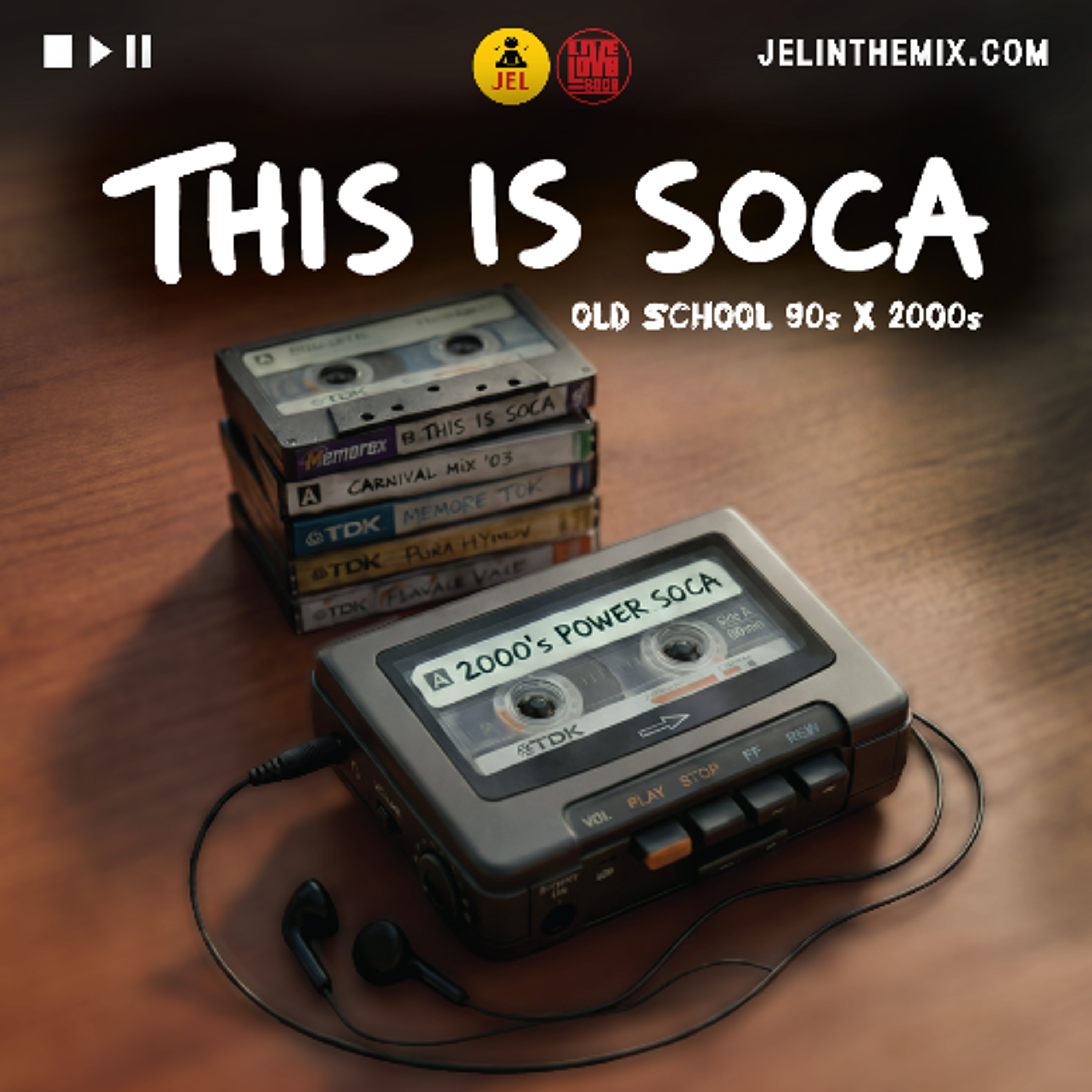 OLD SCHOOL SOCA MIX  | 90s & EARLY 2000s POWER SOCA | DJ JEL