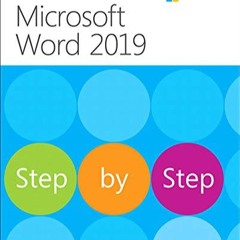 [DOWNLOAD] Microsoft Word 2019 Step by Step