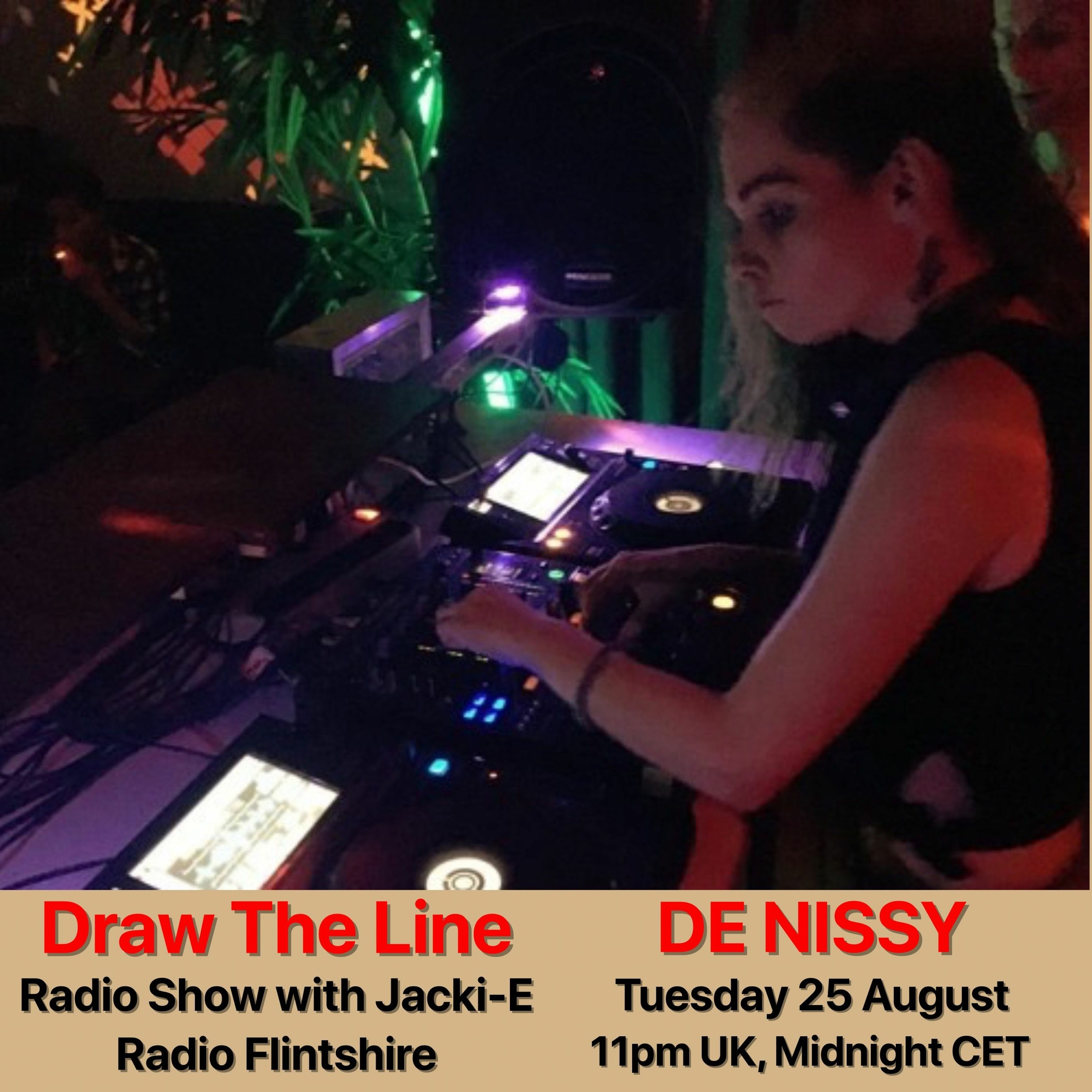 Jacki-E and Draw The Line Radio Show