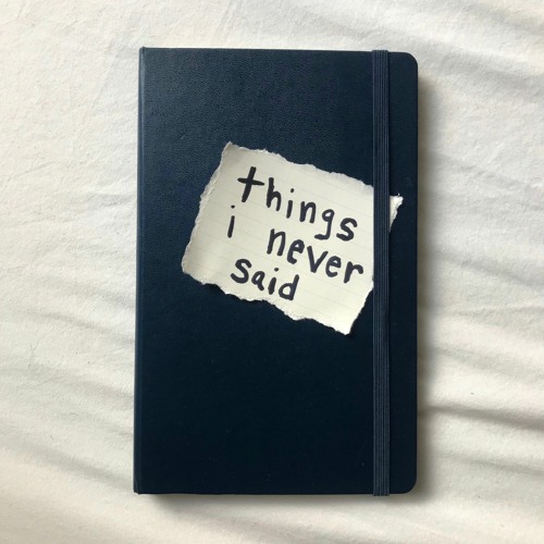 things i never said