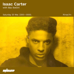 Isaac Carter with Bas Ibellini - 20 march 2021