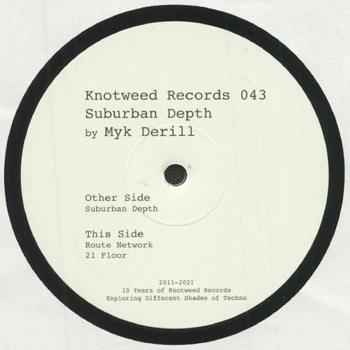 KW043 - Myk Derill - Suburban Depth E.P.