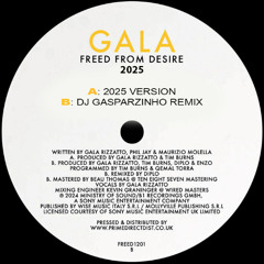 Gala - Freed From Desire (GASPAR Remix 2025)