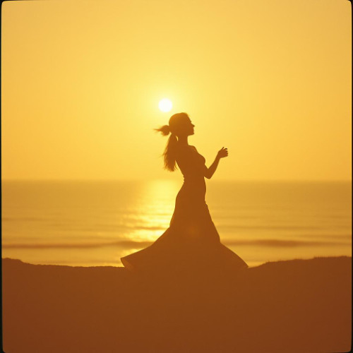 Silhouette in the Distance