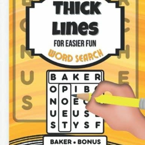 Stream episode PDF_ Thick Lines | Low Vision Word Search for Seniors ...