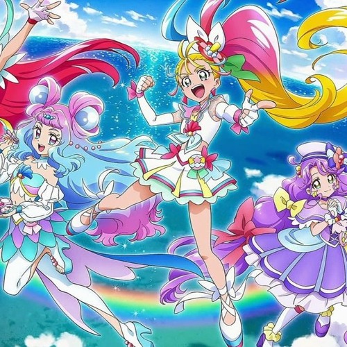 Listen to Tropical Rouge Precure ending 2 Aiming To Go My Way! ~Cure La Mer  ver.~ by ❤🎸🎻Nakime The Biwa Player 2023-2024 UTTP🎸🎻❤ in tropical rouge  precure my tracks playlist online for