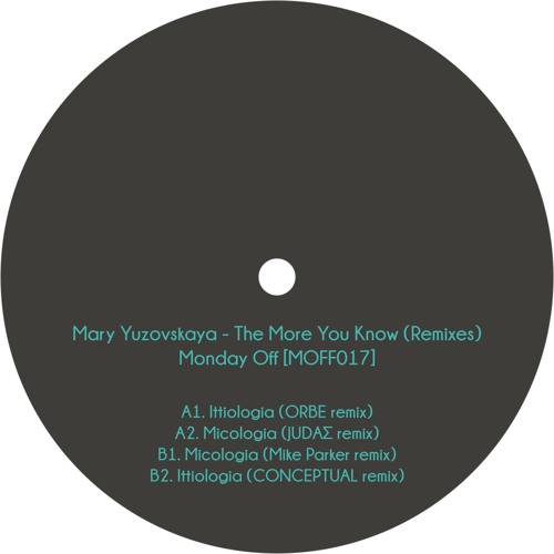 B1. Mary Yuzovskaya - Micologia (Mike Parker remix) - MOFF017
