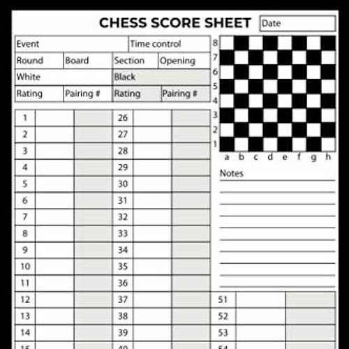 Chess Notation - List of Chess Moves, PDF