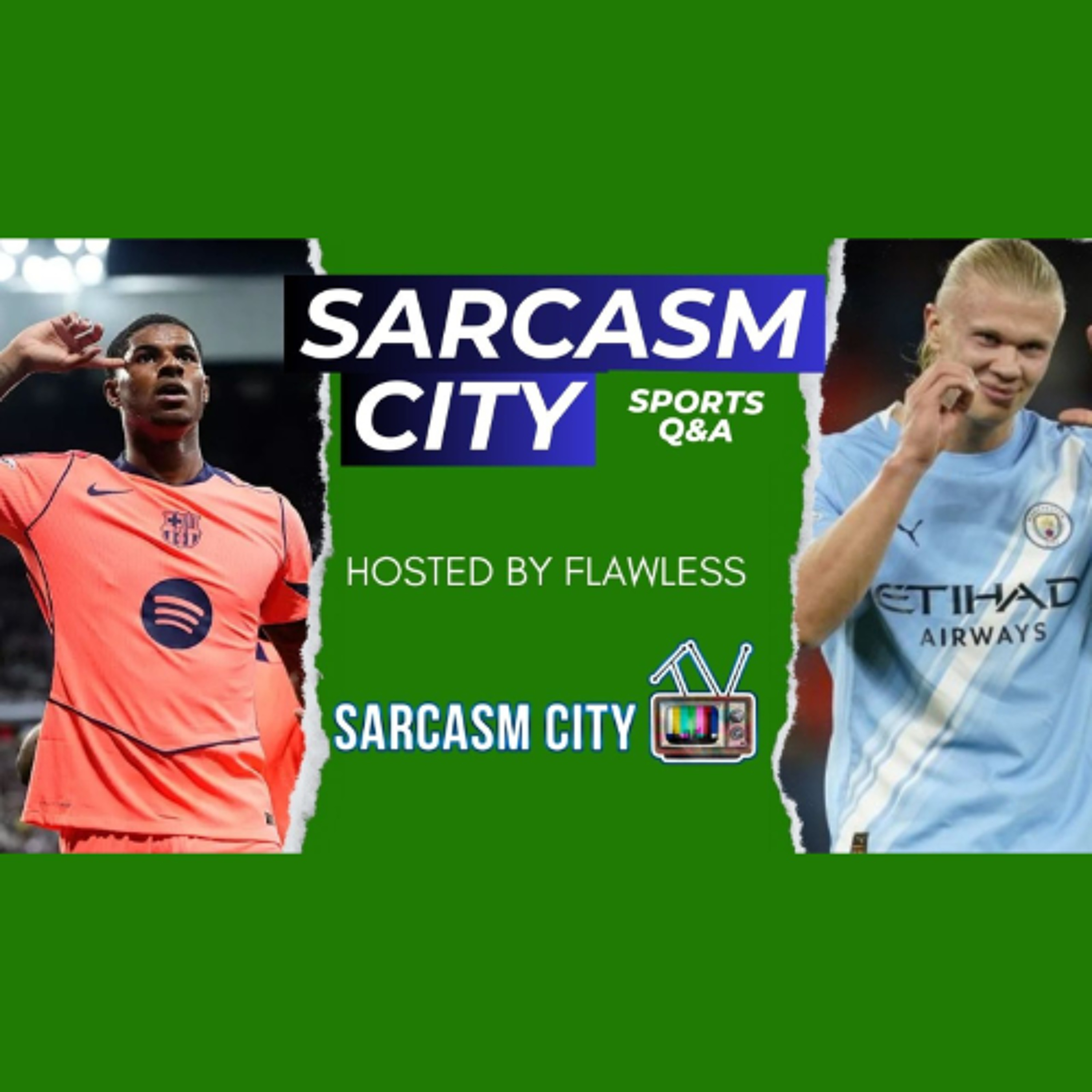 RASHFORD BRACE AS BARCELONA BEAT NEWCASTLE, MAN CITY DEFEAT 10 MAN NAPOLI - Sports Q&A (SOLO)