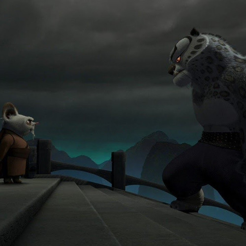 Kung Fu Panda x Tai Lung - (Pastel Ghost - Dark Beach)