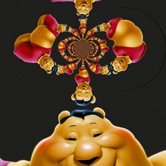 The red Pooh in the sky (Mao Zedong Red sun in the sky chinese propaganda song psytrance remix)