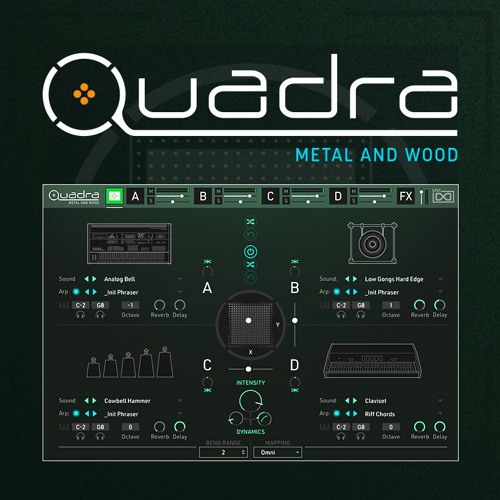 Quadra - Metal and Wood - Marimbeat by TORLEY