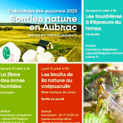 L'entretien matinal du jour (21 05 25) - Perrine Parc de l'Aubrac sorties nature Lozère