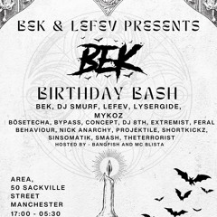 BEK'S Birthday Bash Warmup