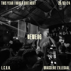 29/02/24 @ Brasserie Illegaal HARD INDUSTRIAL TECHNO CLOSING [165-180bpm]