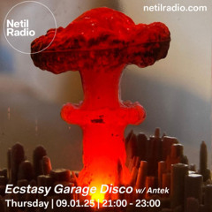Ecstasy Garage Disco on Netil Radio with Antek 09/01/25