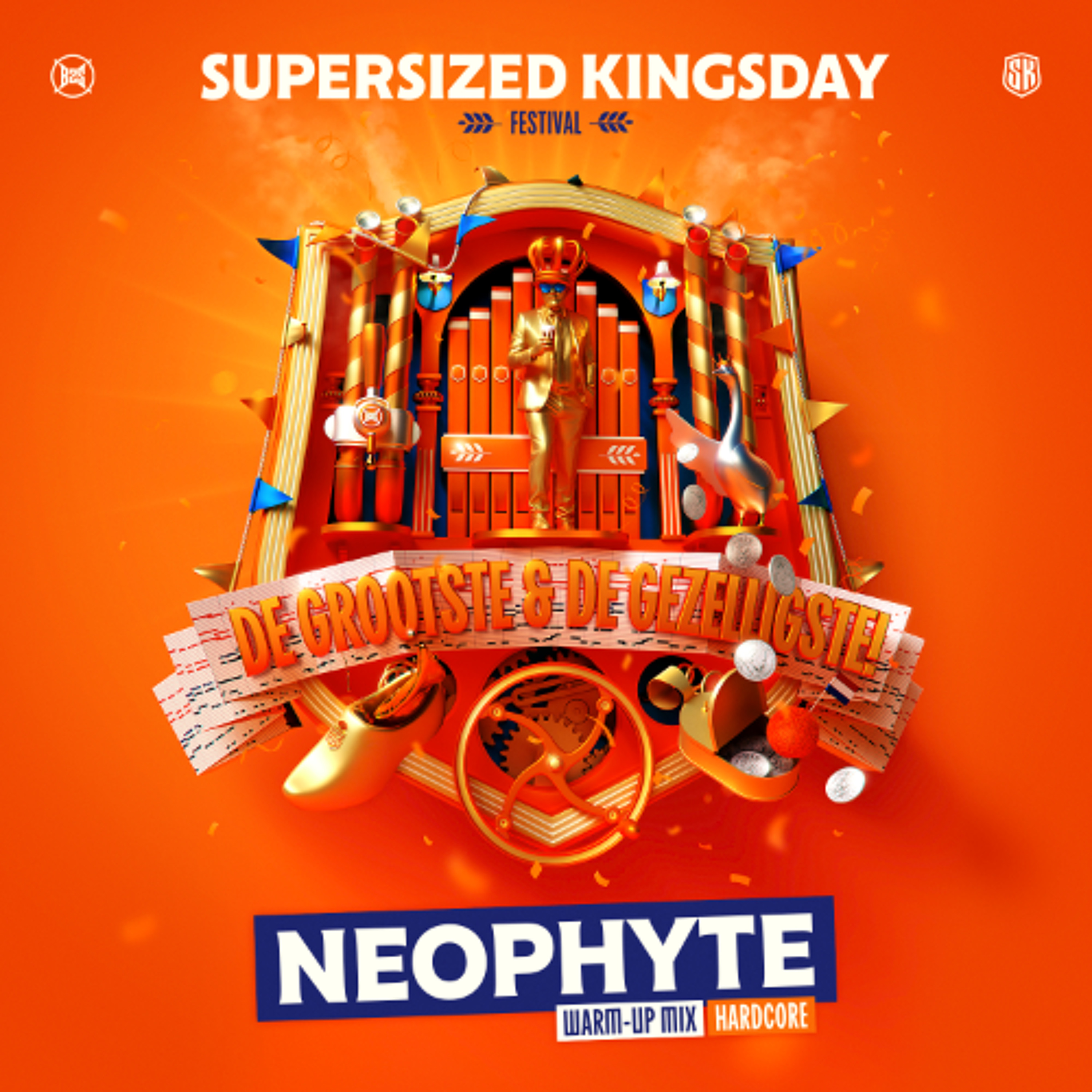 Supersized Kingsday Festival 2025 | warm-up mix | Neophyte episode artwork