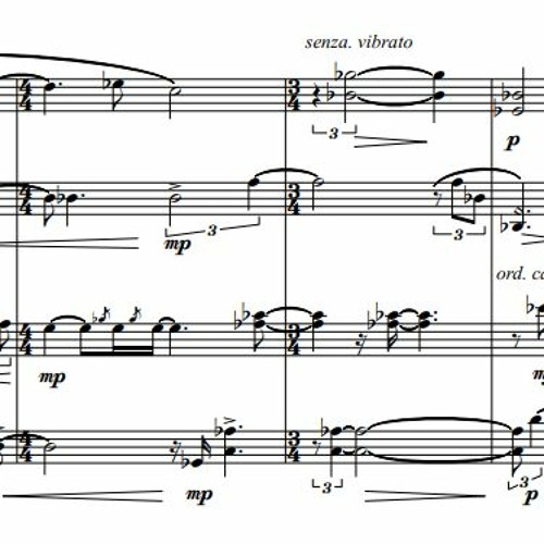 Movement I - Diotima Quartet (2022)