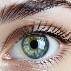 Human eyes.