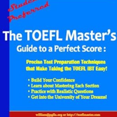 FREE EBOOK 📥 The TOEFL Master's Guide to a Perfect Score: Precise Test Preparation T