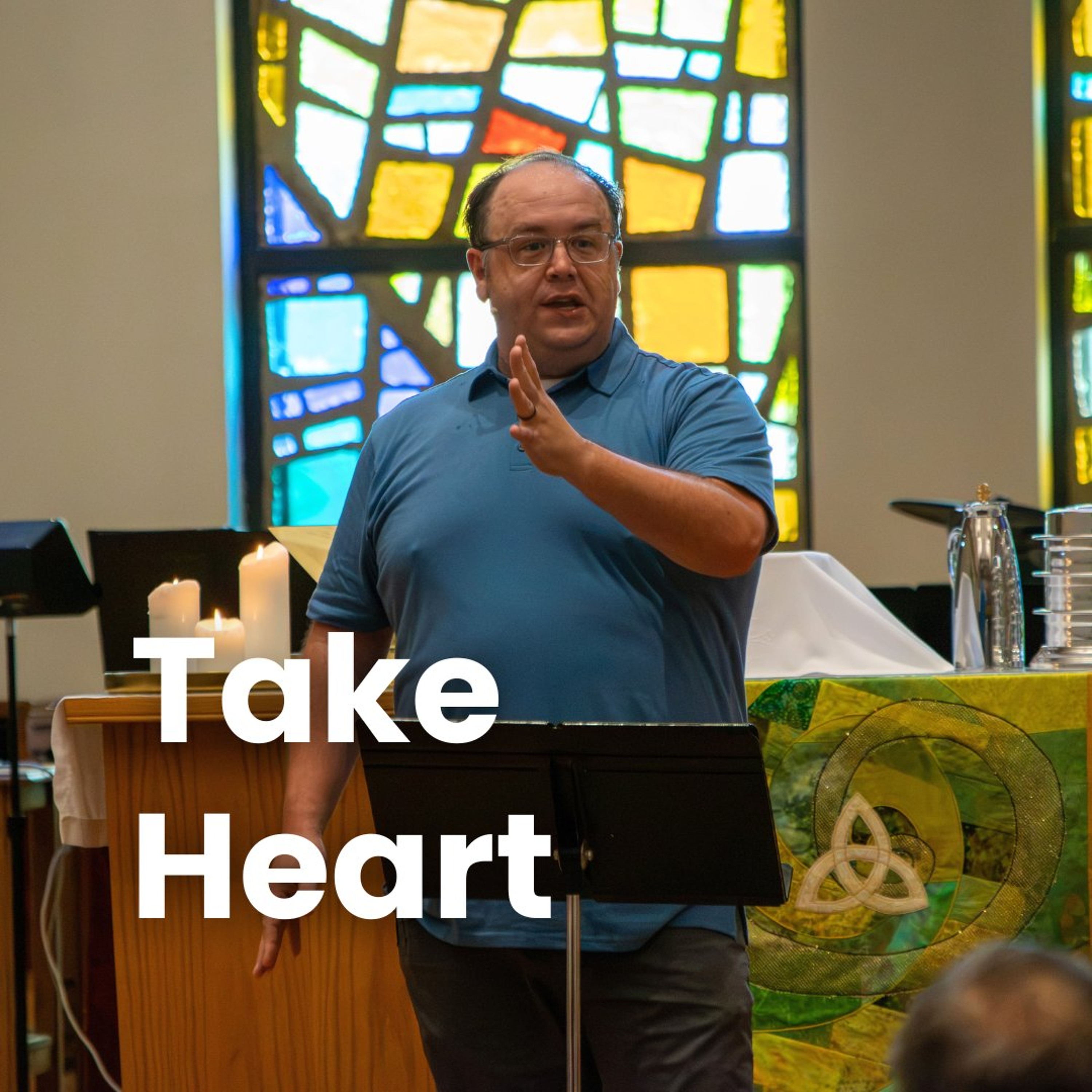 Take Heart | Pastor Alex Hoops episode artwork