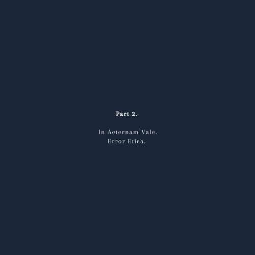 In Aeternam Vale - One Two Zero