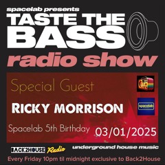 Ricky Morrison Mix - 'Taste The Bass Radio Show' for Back2House Radio Pilot (03/01/2025)
