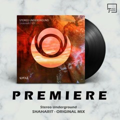 PREMIERE: Stereo Underground - Shaharit (Original Mix) [SPROUT]