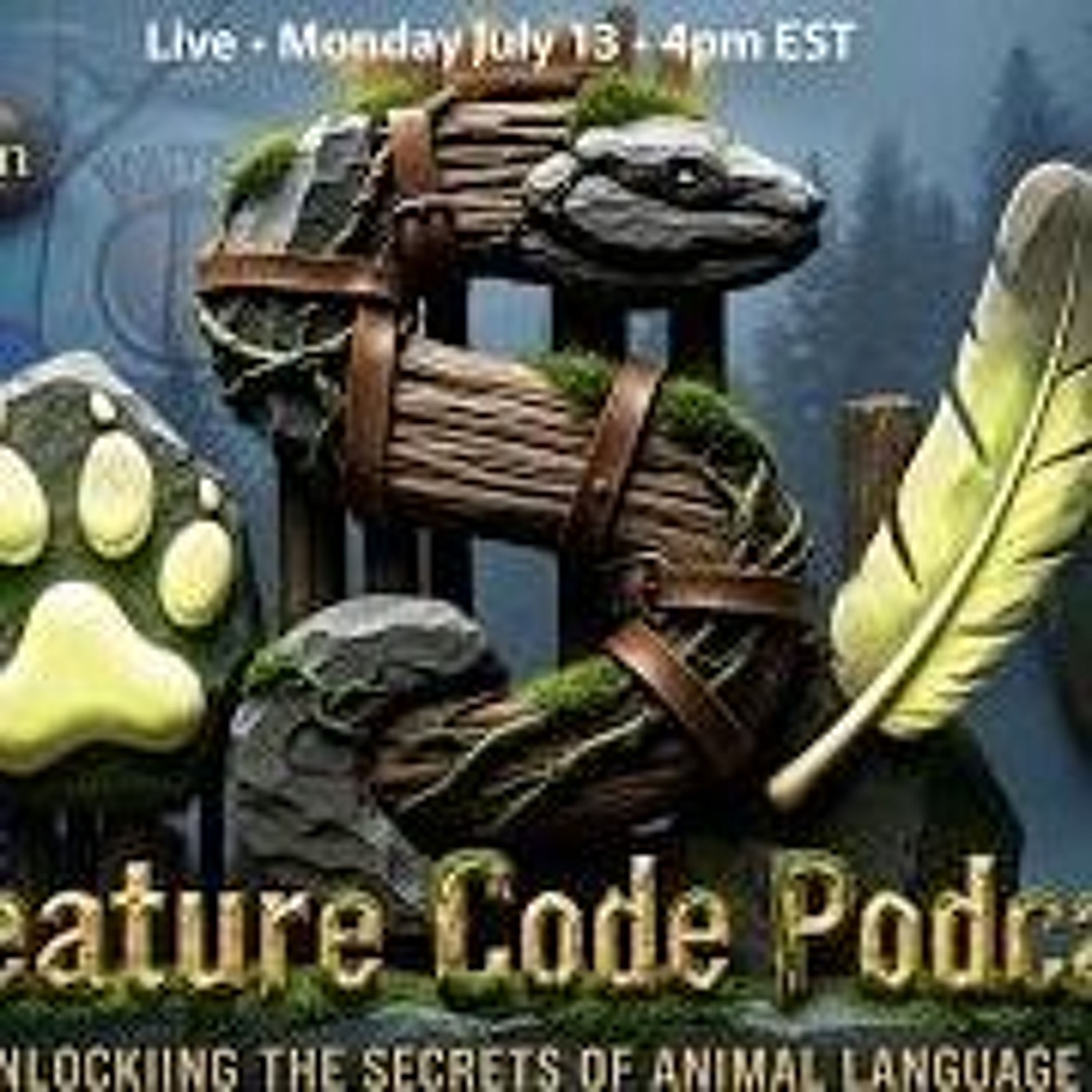 Creature Code- Energy Healing for your Pets-How to Calm Their Minds_ Bodies_ Spirits & Space episode artwork