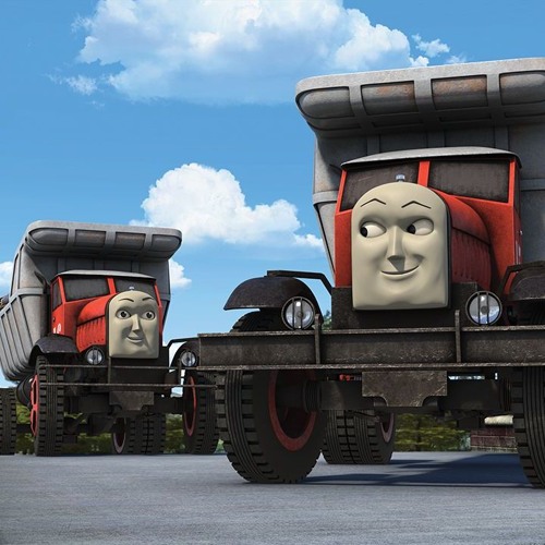 Max and Monty The Twin Dump Trucks