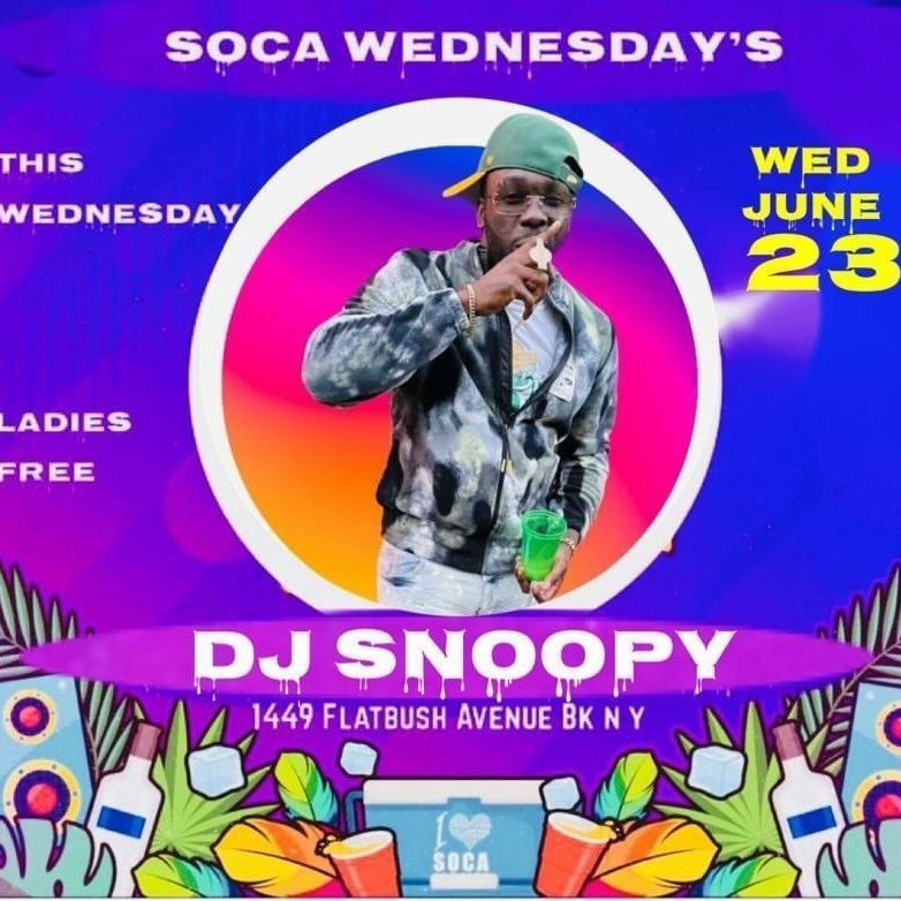 DJ SNOOPY LIVE AUDIO IN NEW YORK @SOCAWEDNESDAYS