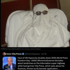 Ghislaine Maxwell Semi Redacted Epstein Terramar Blues By Matthew Russell Lee, Inner City Press, Dec 20, 2025