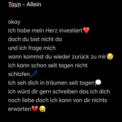 Tayn - Allein (official audio)