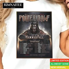 Powerwolf Wolfsnachte 2024 With Very Special Guest Hammer Fall Home Decor Poster Shirt