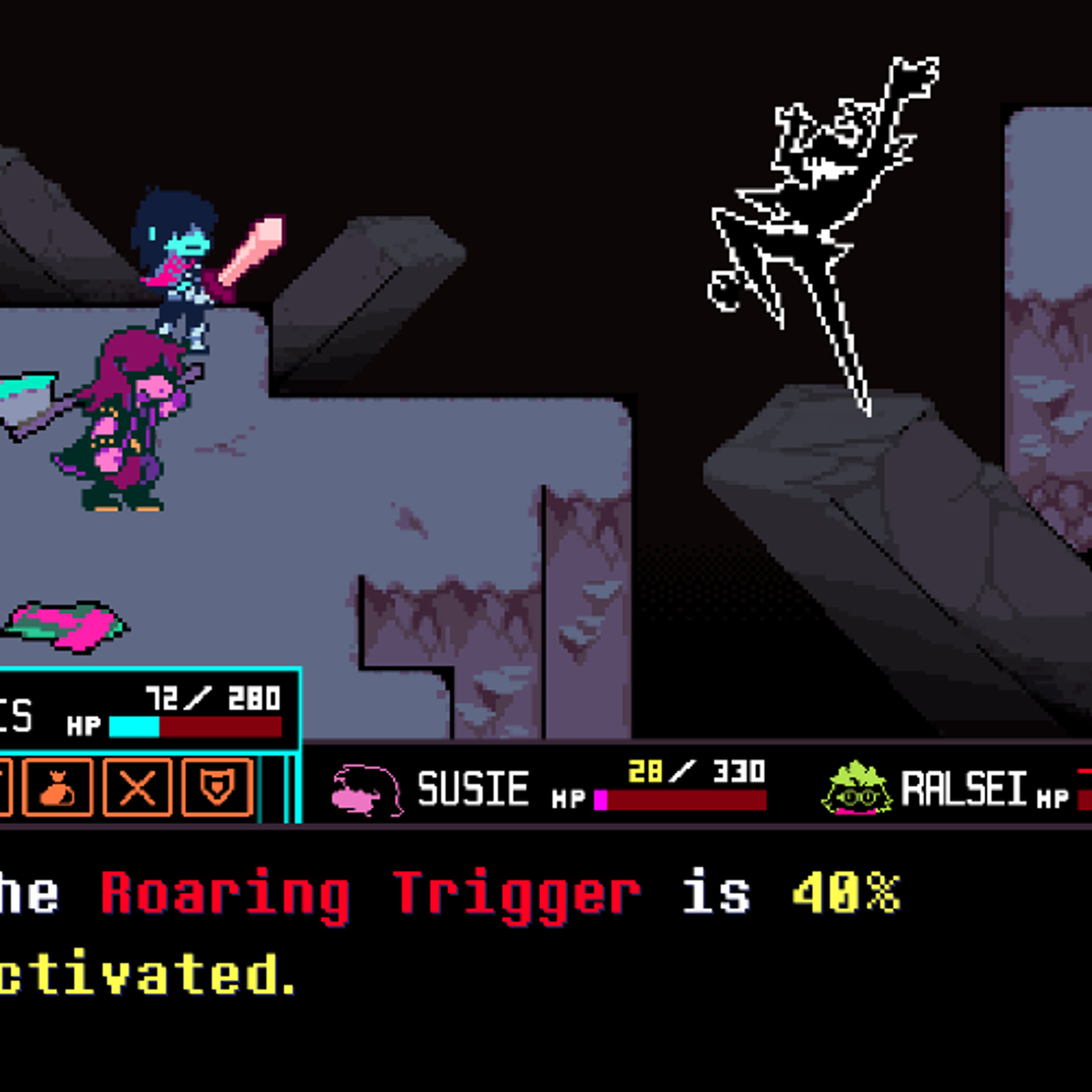 DELTARUNE UST: Roaring Trigger episode artwork