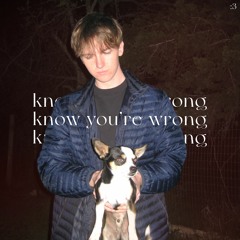know you're wrong (prod. fnnbr)