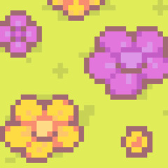 THE FIELD OF PINK AND GOLD